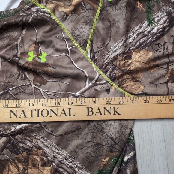 Under Armour Realtree T Shirt Men’s 2XL Underamor Loose Heatgear Scent Control - Picture 2 of 4